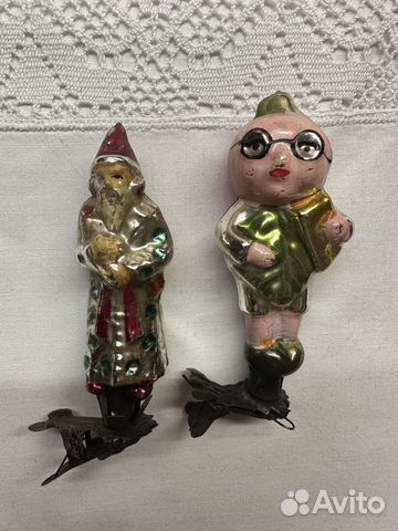 Коллекционные елочные игрушки СССР