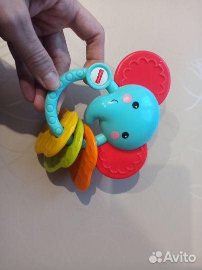 Погремушки игрушки прорезыватель fisher price