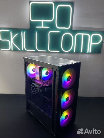 Игровой пк RTX 4060/ i3-12100f/ G.Skill 16 Gb/ SSD