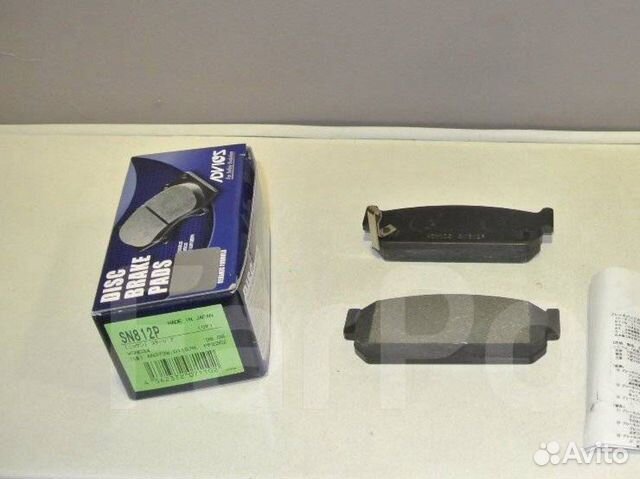 Колодки тормозные advics