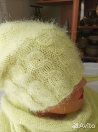 Комплект шапка и снуд