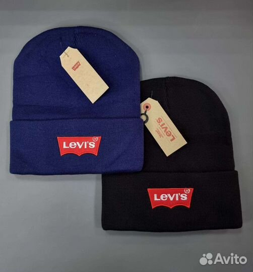 Шапка мужская levis новые