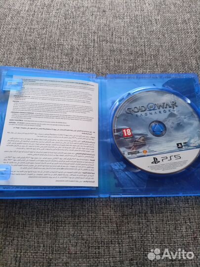 God of war ragnarok ps5 диск русская озвучка