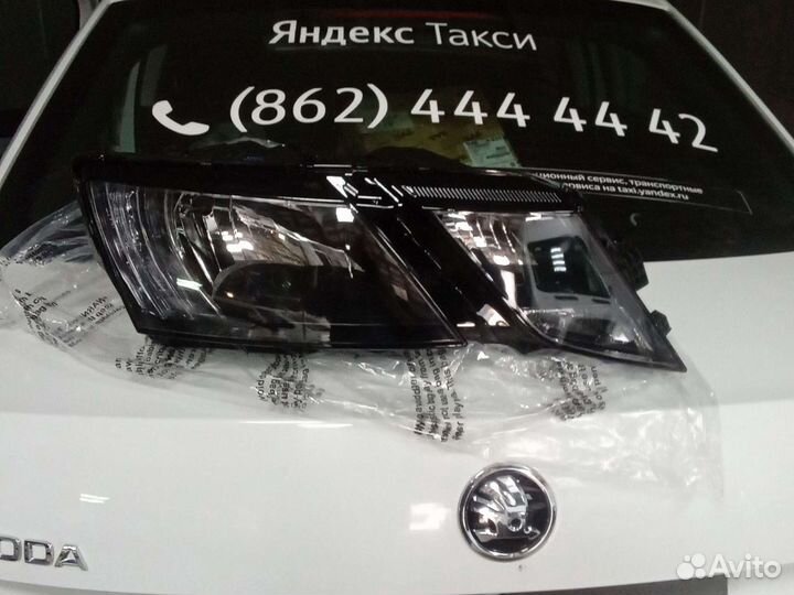 Передние фары шкода октавия а7 рестайлинг с 2017 г