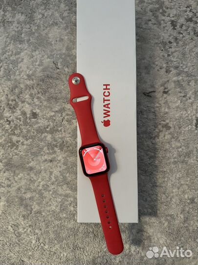 Часы apple watch 6 40 mm red