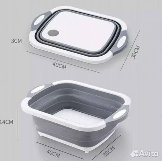 Разделочная доска складная 3в1. Доставка