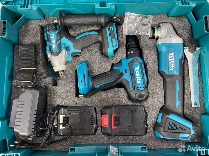 Аккумуляторный набор 3 в 1 makita