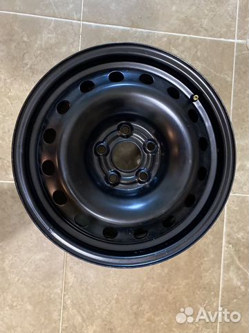 Диски штампованные r15 + колпаки 2