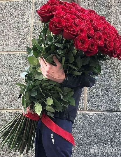 Высокие розы Гигантские розы Доставка цветов