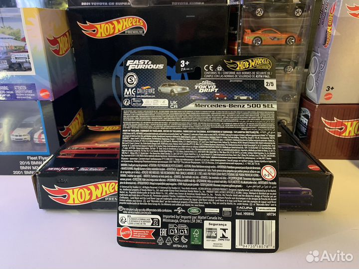 Hot Wheels Premium Mercedes-Benz 500 SEL