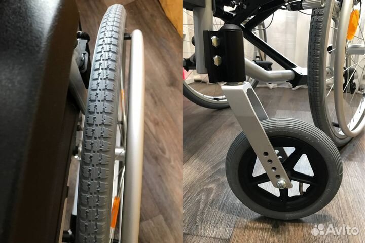 Кресло-коляска для инвалидов, ширина сиденья 48см