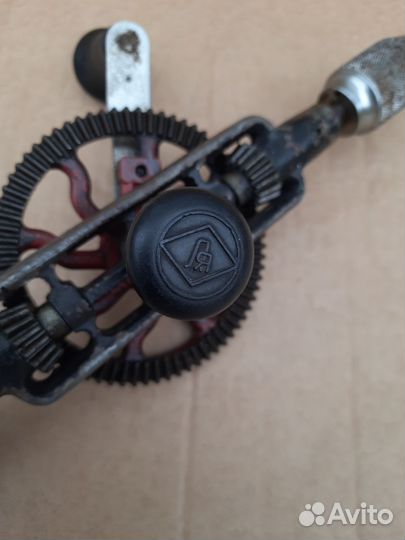 Дрель ручная винтажная СССР