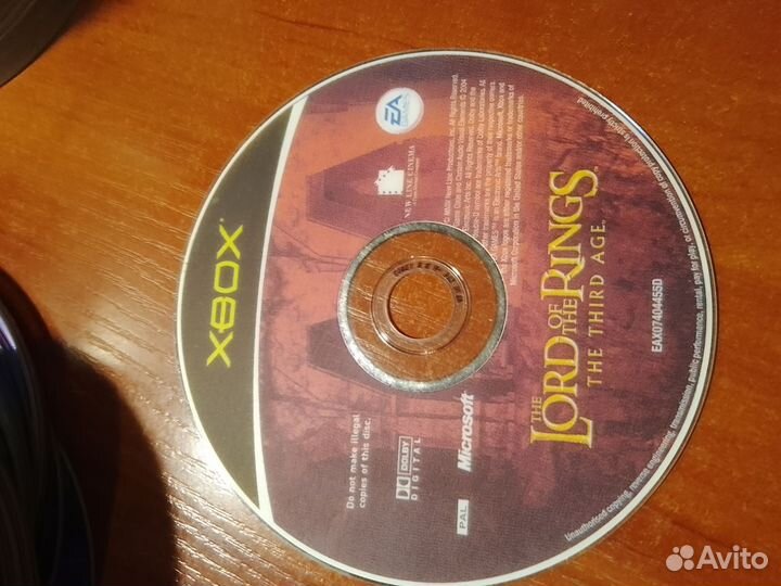 Диски на xbox