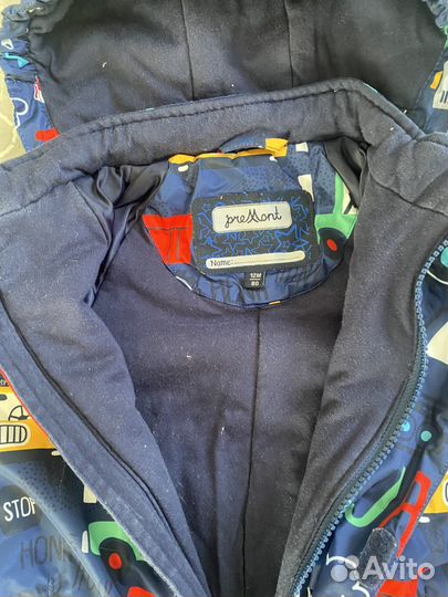 Комбинезон демисезонный 80 для мальчика