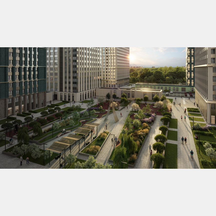 3-к. квартира, 60 м², 4/32 эт.