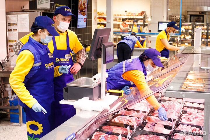 Продавец в Лента, зп каждый день