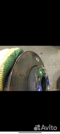 Диски тормозные передние на VAG, комплект