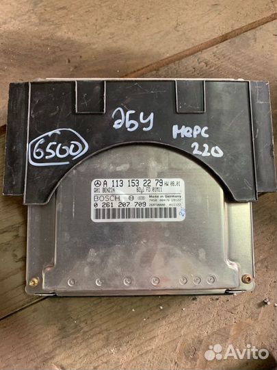 Блок управления двигателем Mercedes 220 w220