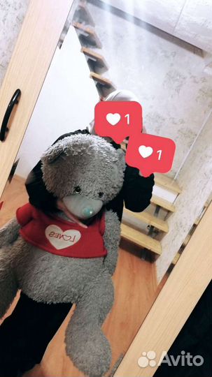 Плющевый медведь