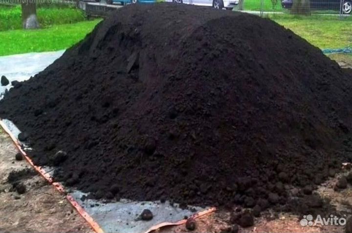 Песок, отсев, крошка, щебень, гравий, земля, черно