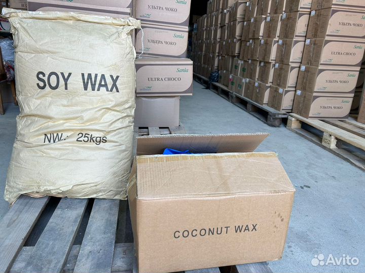 Соевый воск И кокосовый воск для свечей