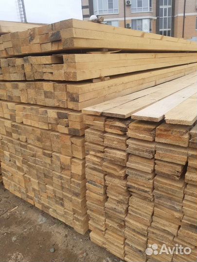 Доска обрезная 40*100*6000
