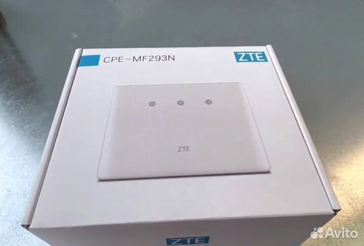 4G WiFi Роутер ZTE MF293N прошит смартфон тарифы