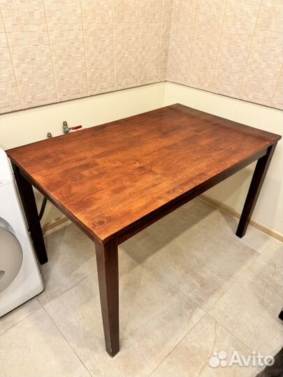 Стол письменный/обеденный лакированный