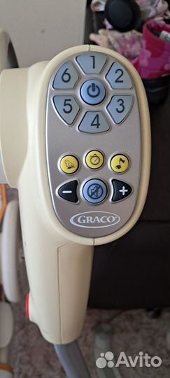 Детская качеля-шезлонг 2 в 1 Graco
