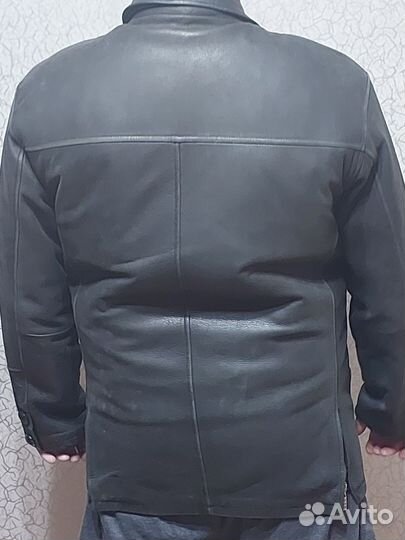 Кожаная куртка мужская