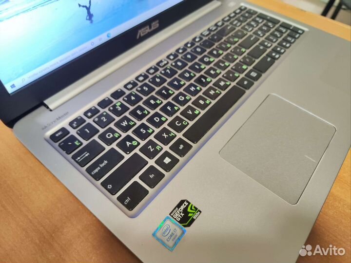 Мощный игровой ноутбук Asus / i7 / GTX