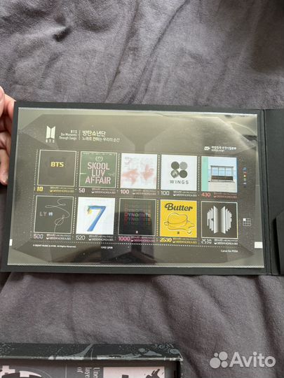 Коллекционные марки bts