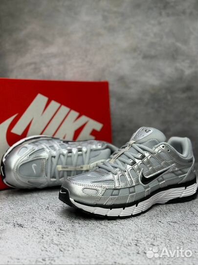 Nike P-6000 Metallic Silver