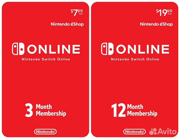 Nintendo switch online подписка регион USA купить в Краснодаре ...