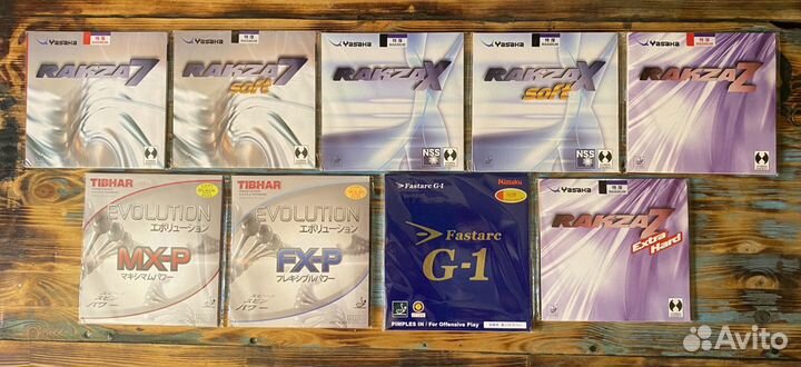 Накладки для Настольного Тенниса