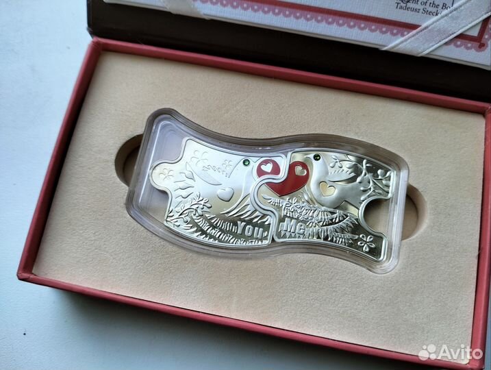 Монета Серебро 1 доллар Ниуэ