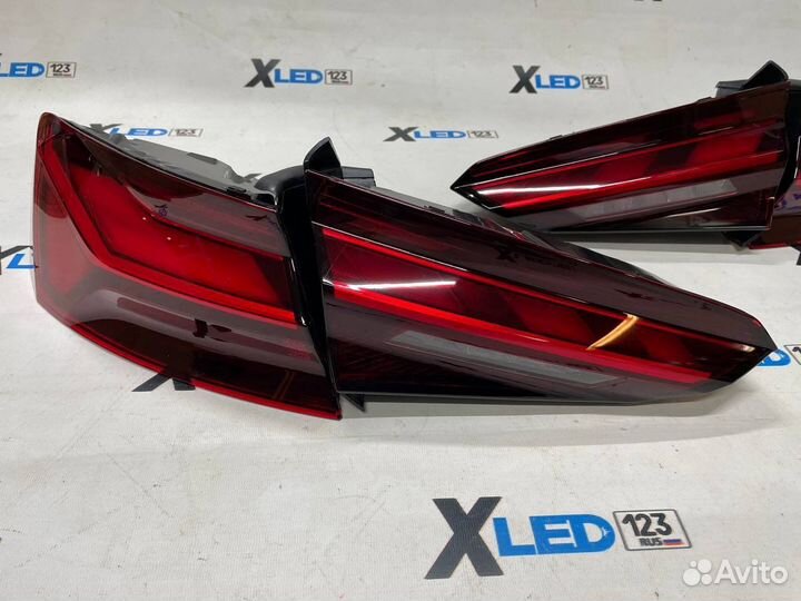 Фонари Audi A5 B9 рестайлинг / дорестайлинг Matrix