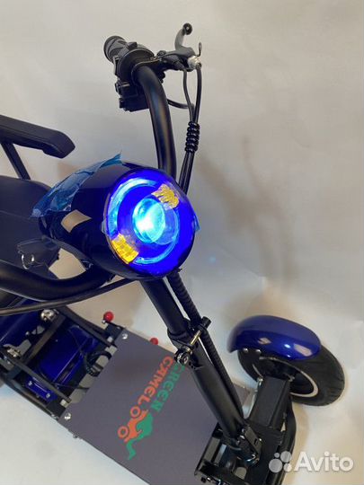 Трицикл GreenCamel Кольт 801 FAT(36V 15,6Ah2x400W)