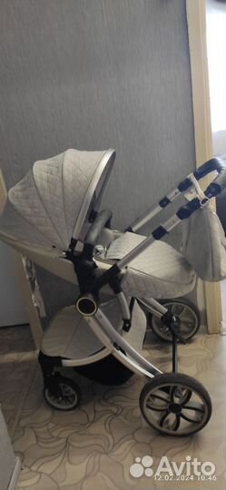 Прогулочная коляска зимняя