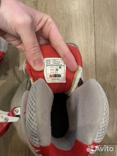 Детские раздвижные ролики re:action TR12