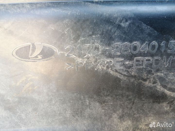 Бампер приора