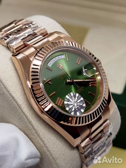 Шикарные мужские часы Rolex Day Date Oyster Perpet