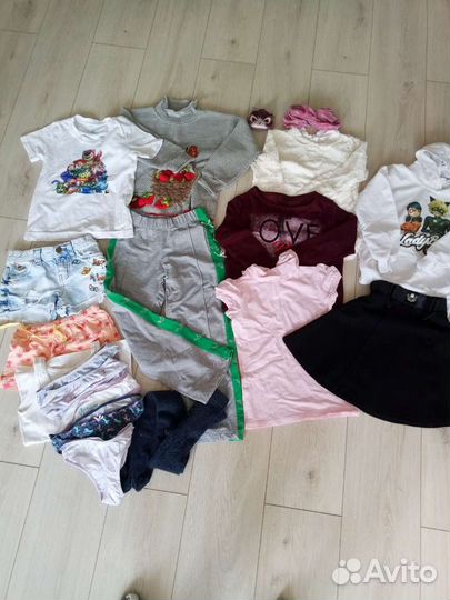 Одежда на девочку рост 116, 128