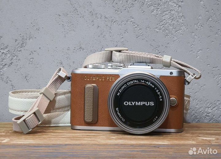 Olympus Pen e pl8 коричневый