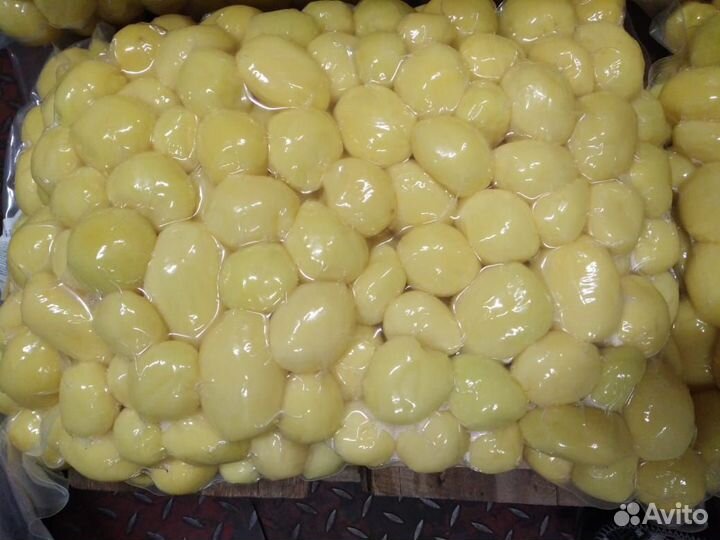 Овощи очищенные варёные в вакуумной упаковке