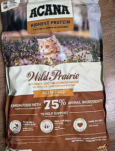 Корм для кошек Acana wild prairie 4,5 кг