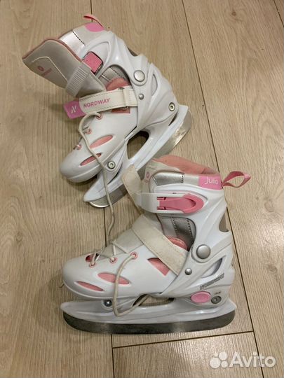Коньки детские раздвижные 30 33 nordway