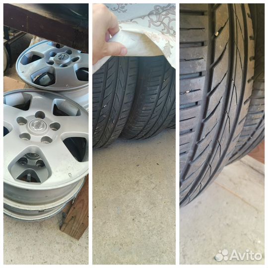 Шины и диски Nissan, колёса