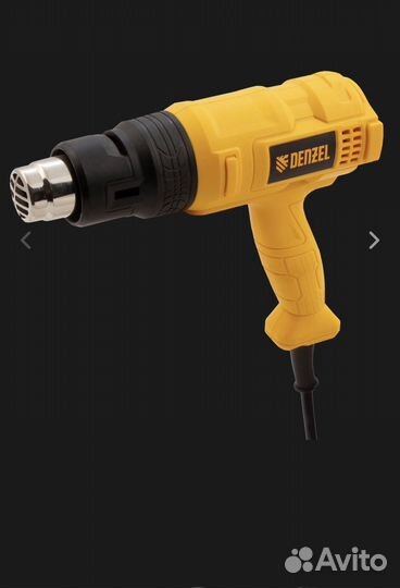 Фен технический denzel HG-1800, 1800 Вт, 3 режима