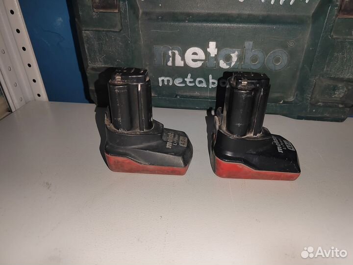 Аккумулятор metabo 10.8-12 v 4 ah